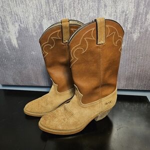 Brown Western Cowboy Boots